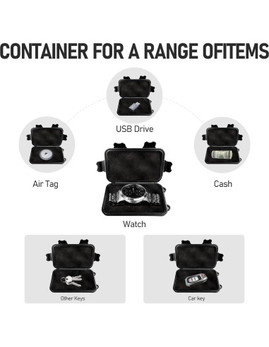 Soporte Magnético para Llaves MAILADA 2PCS Impermeable