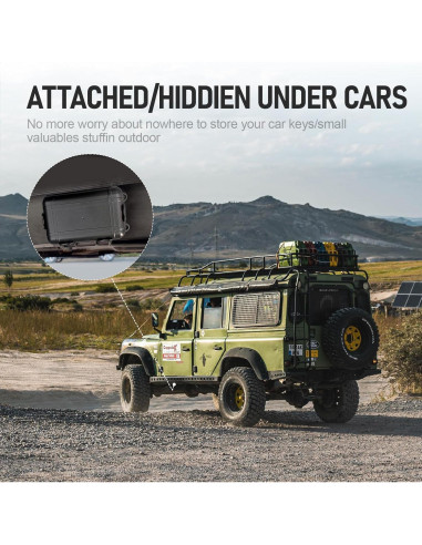 Soporte Magnético para Llaves MAILADA 2PCS Impermeable