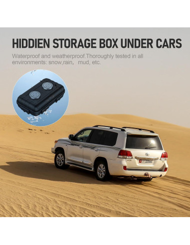 Soporte Magnético para Llaves MAILADA 2PCS Impermeable