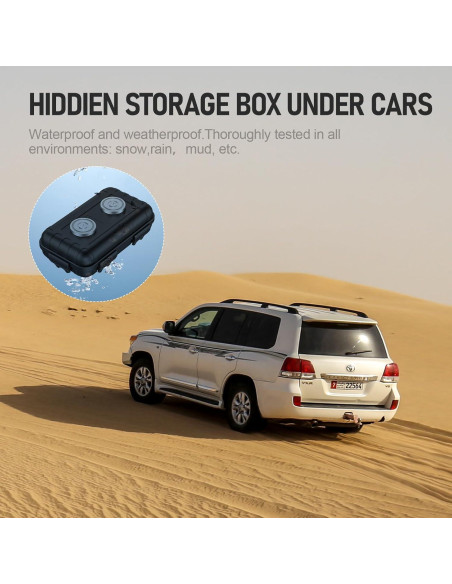 Soporte Magnético para Llaves MAILADA 2PCS Impermeable