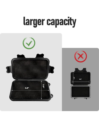 Soporte Magnético para Llaves MAILADA 2PCS Impermeable