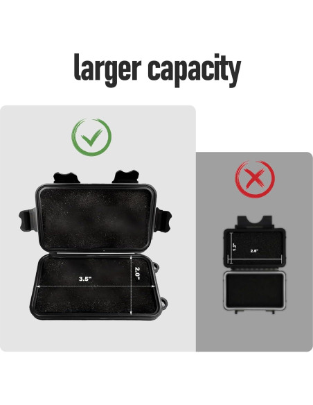 Soporte Magnético para Llaves MAILADA 2PCS Impermeable