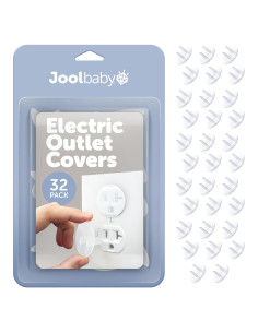 Cubiertas de Enchufe Jool Baby - Paquete de 32 Protectores