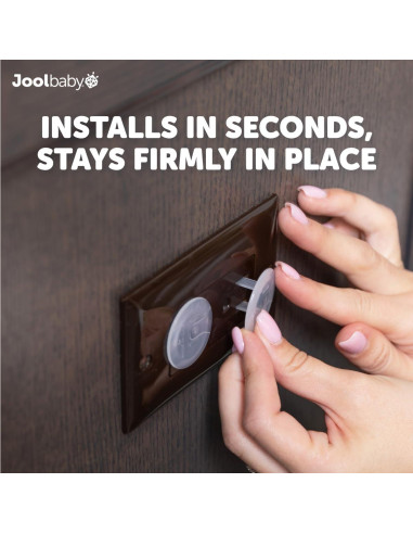 Cubiertas de Enchufe Jool Baby - Paquete de 32 Protectores