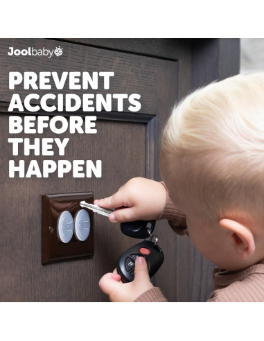 Cubiertas de Enchufe Jool Baby - Paquete de 32 Protectores