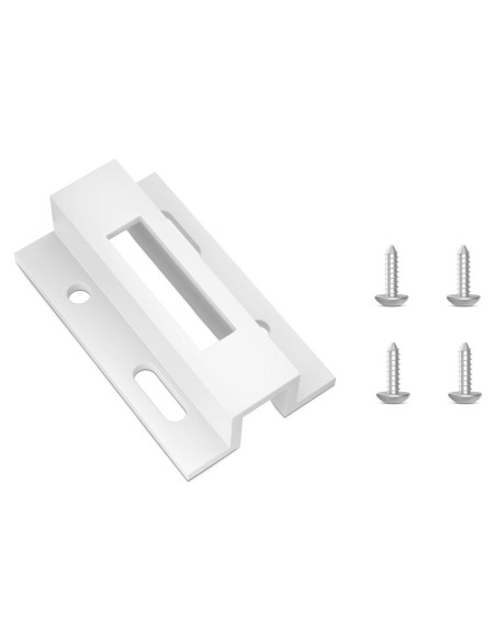 Guardia de Puerta Corredera E 2124 Kscjdg Aluminio Blanco