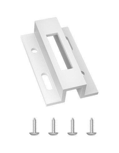 Guardia de Puerta Corredera E 2124 Kscjdg Aluminio Blanco