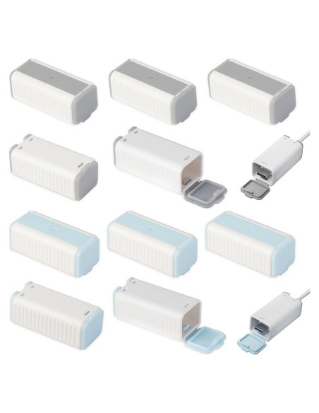 10 Pcs Cubiertas de Cargador USB Foycow a Prueba de Niños