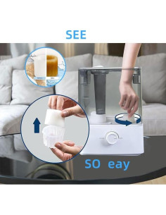 Filtros de Reemplazo Hihoelar para Humidificadores 30 Paquetes 2