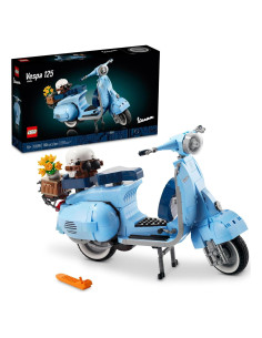 LEGO Vespa 125 Modelo Construcción 1106 Piezas Azul