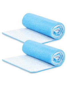 Buryeah Filtros de Ventilación 2 Rollos 25x120 Pulgadas