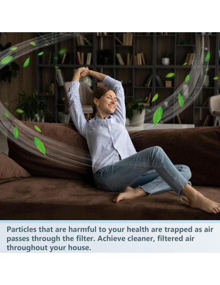 Buryeah Filtros de Ventilación 2 Rollos 25x120 Pulgadas