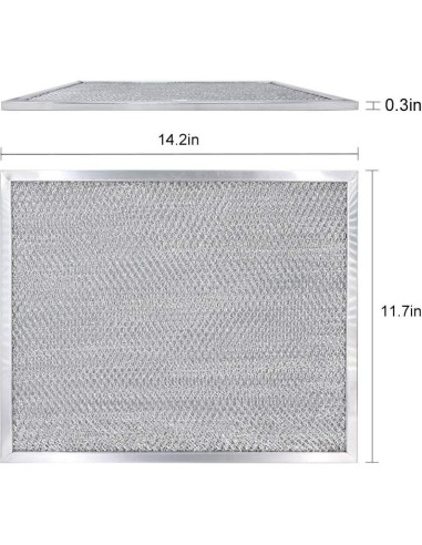 Filtro de Aluminio AMI PARTS BPS1FA30 para Campana 30x36 cm