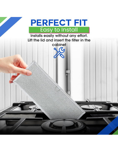 Filtro de Campana Downdraft Bagean 71002111 Paquete de 2