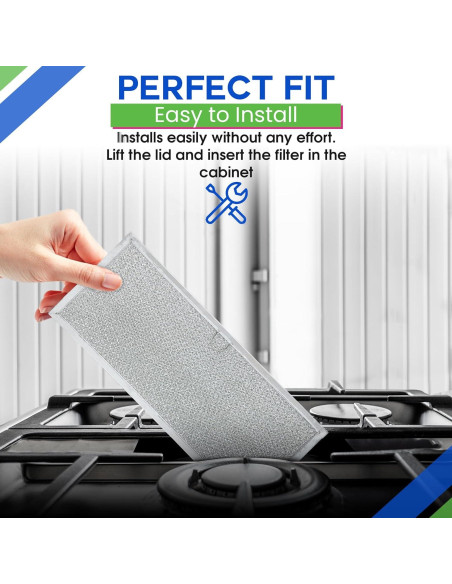 Filtro de Campana Downdraft Bagean 71002111 Paquete de 2