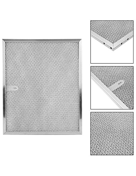 Filtro de Campana Extractora Aluminio KTWT BPS1FA30 2 Piezas Filtro de Campana Extractora Aluminio KTWT BPS1FA30 2 Piezas