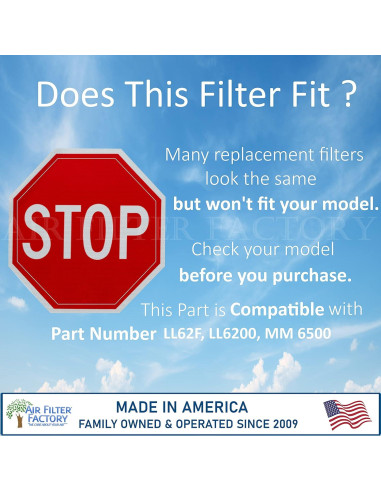 Filtro de Aire Campana Extractora Air Filter Factory LL62F