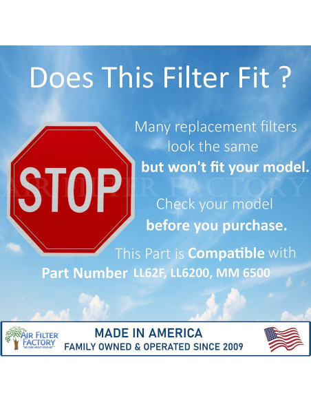 Filtro de Aire Campana Extractora Air Filter Factory LL62F