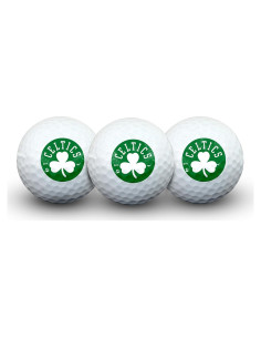 Paquete de 3 pelotas de golf Team Effort Boston Celtics