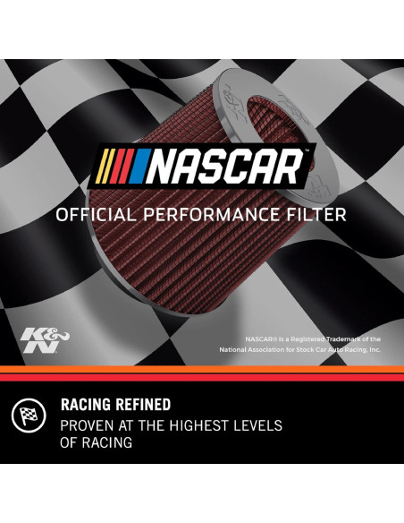 Filtro de Aire K&N 62-1010 Lavable Redondo 18.42x15.24 cm