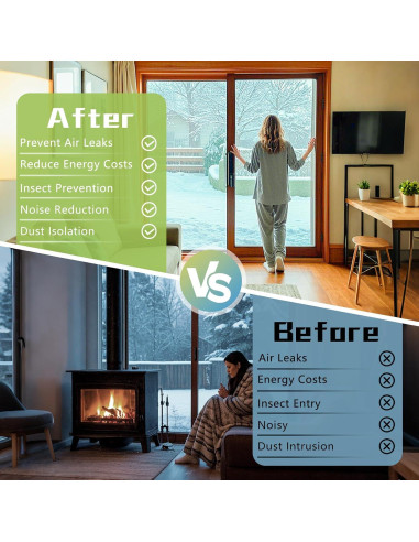 Cepillo de Sellado YIENFBEV 10m Fieltro Autoadhesivo Gris