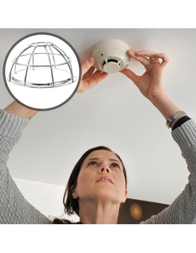 Cubierta Protectora para Detector de Humo Hemobllo 4 Pcs