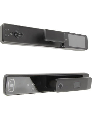 Cerradura Inteligente AUNMAS con Visor HD y Desbloqueo por Huella
