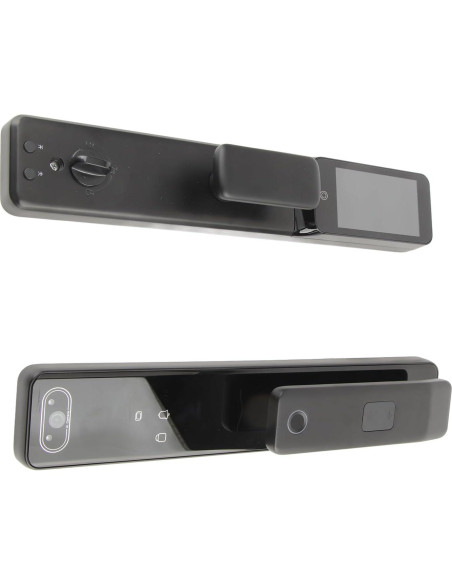 Cerradura Inteligente AUNMAS con Visor HD y Desbloqueo por Huella