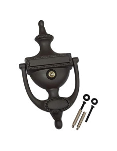 Agujero de puerta bronce QCAA tipo cuerda 18.7 cm con visor 160