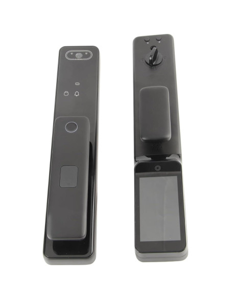 Cerradura Inteligente AUNMAS con Visor HD y Desbloqueo por Huella