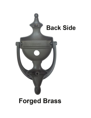 Agujero de puerta bronce QCAA tipo cuerda 18.7 cm con visor 160