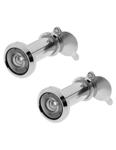 Mirador de Puerta Ojo de Pez Crear Idea 14mm Plata 220