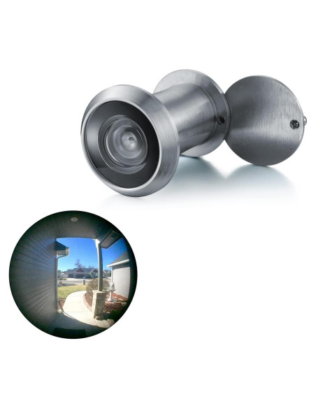 Mirador de Puerta TOGU TG3522YG Cromo Satinado 220 Grados