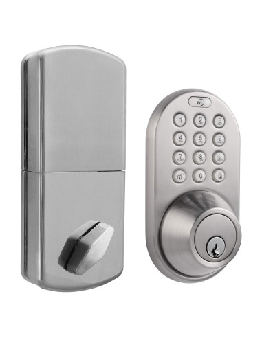 Cerradura Digital MiLocks TF-02SN con Teclado para Puertas Exteriores