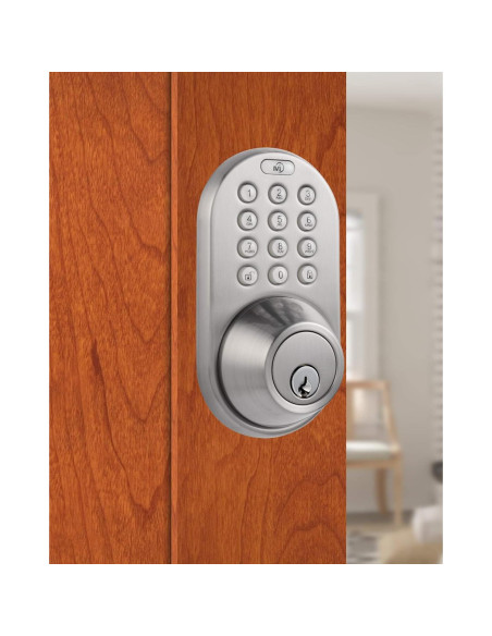 Cerradura Digital MiLocks TF-02SN con Teclado para Puertas Exteriores