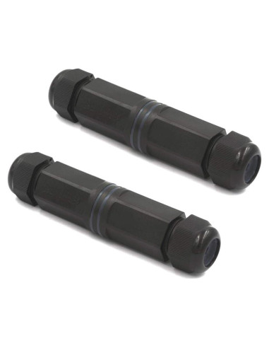 Acoplador RJ45 Impermeable VCE IP68 CAT6 Femenino 2-Pack