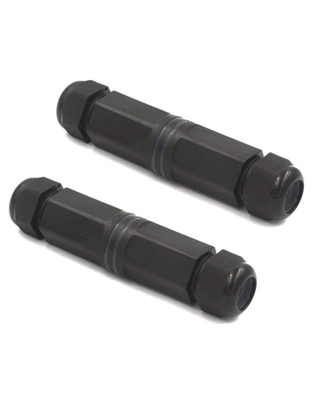 Acoplador RJ45 Impermeable VCE IP68 CAT6 Femenino 2-Pack