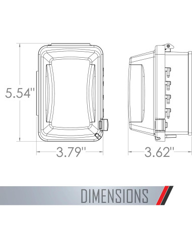 Cubierta a Prueba de Climas TayMac MM510C 1-Gang Clara 8.89 cm