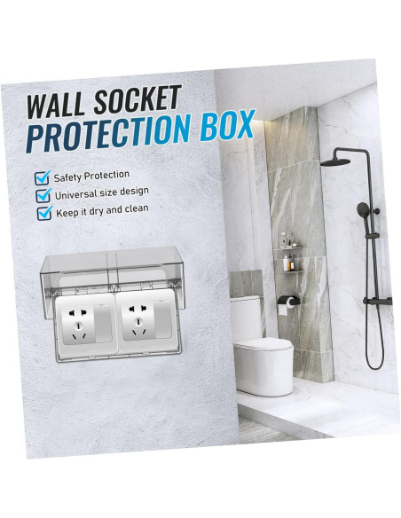 Cubierta Protectora Impermeable Housoutil 20.2x12.1cm Negra