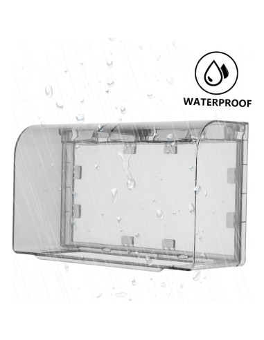 Cubierta Protectora Impermeable Housoutil 20.2x12.1cm Negra