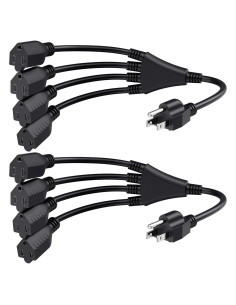 Divisor de Corriente 4 Salidas Cable Matters 1.5m 16 AWG