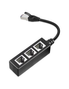 Divisor Ethernet RJ45 1 a 3 esbeecables MBIES21