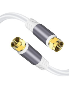 Cable Coaxial RG6 TaQaYa 1.52m Alta Velocidad TV HD 2
