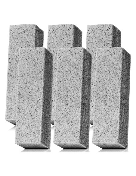 Piedra Pómez NOTCHIS para Limpiar Inodoros - Paquete de 6 Piedra Pómez NOTCHIS para Limpiar Inodoros - Paquete de 6