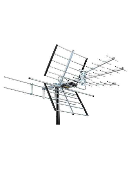 Antena de TV Exterior PIBIDI UHD-8903 4K 1080P VHF UHF 200 km