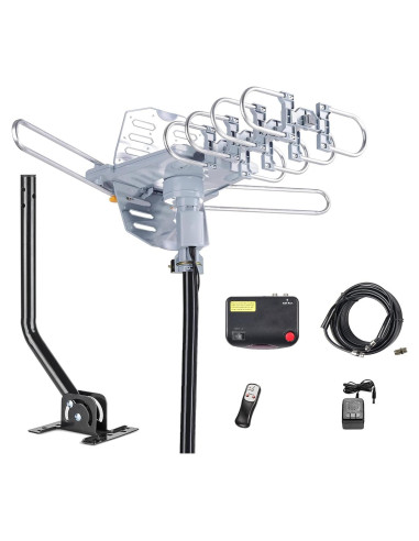 Antena de TV Digital Exterior McDuory 150 Millas HDTV 4K