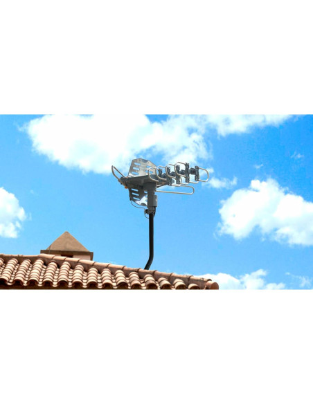Antena de TV Digital Exterior McDuory 150 Millas HDTV 4K