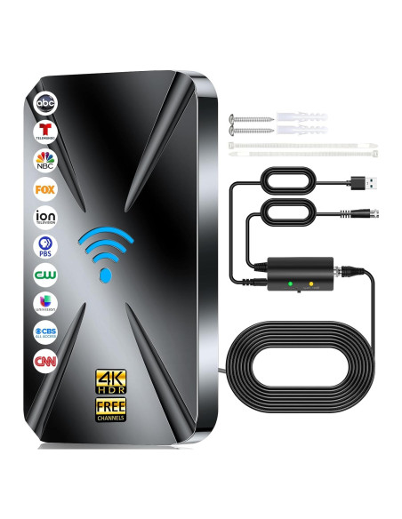 Antena de TV Interior NewFoot HD018 Mejorada 2025 Antena de TV Interior NewFoot HD018 Mejorada 2025