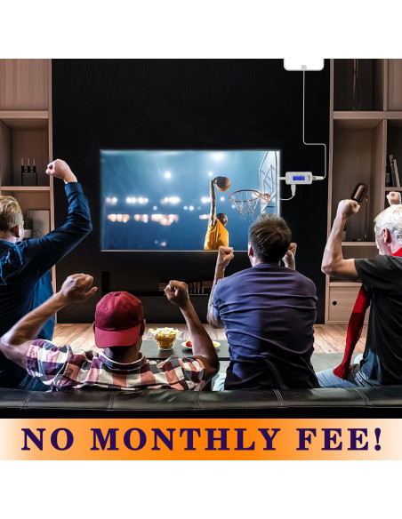 Amplificador de señal de TV HIDB 25dBi USB bajo ruido