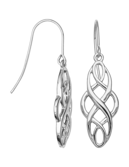 Pendientes Colgantes Amazon Essentials Plata Estilizados